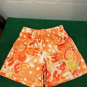 Eric Emanuel orange Hawaiian